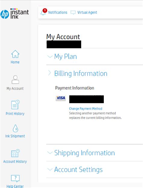 hpinstantink com signin|Instant Ink Account needs attention or Update payment method..